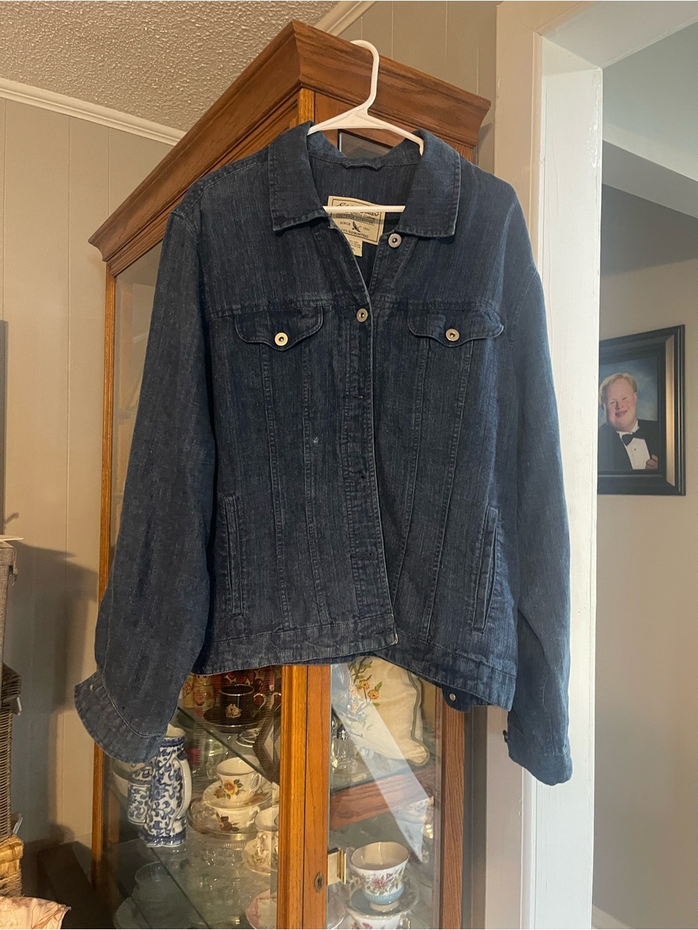 Eddie Bauer Dark Blue Denim Jacket